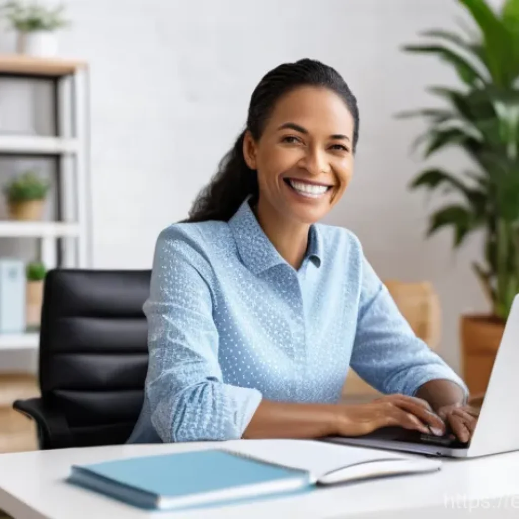 다이어트 지도사로 일하기 좋은 회사 추천 - **Prompt: Digital Health Coaching Session**
    A bright, modern home office setting. A professional...